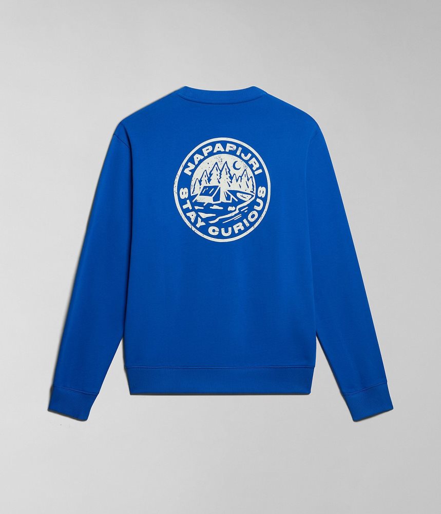 Napapijri Faber Sweatshirt Ženske Dukserice Plave | NFAQ-43509