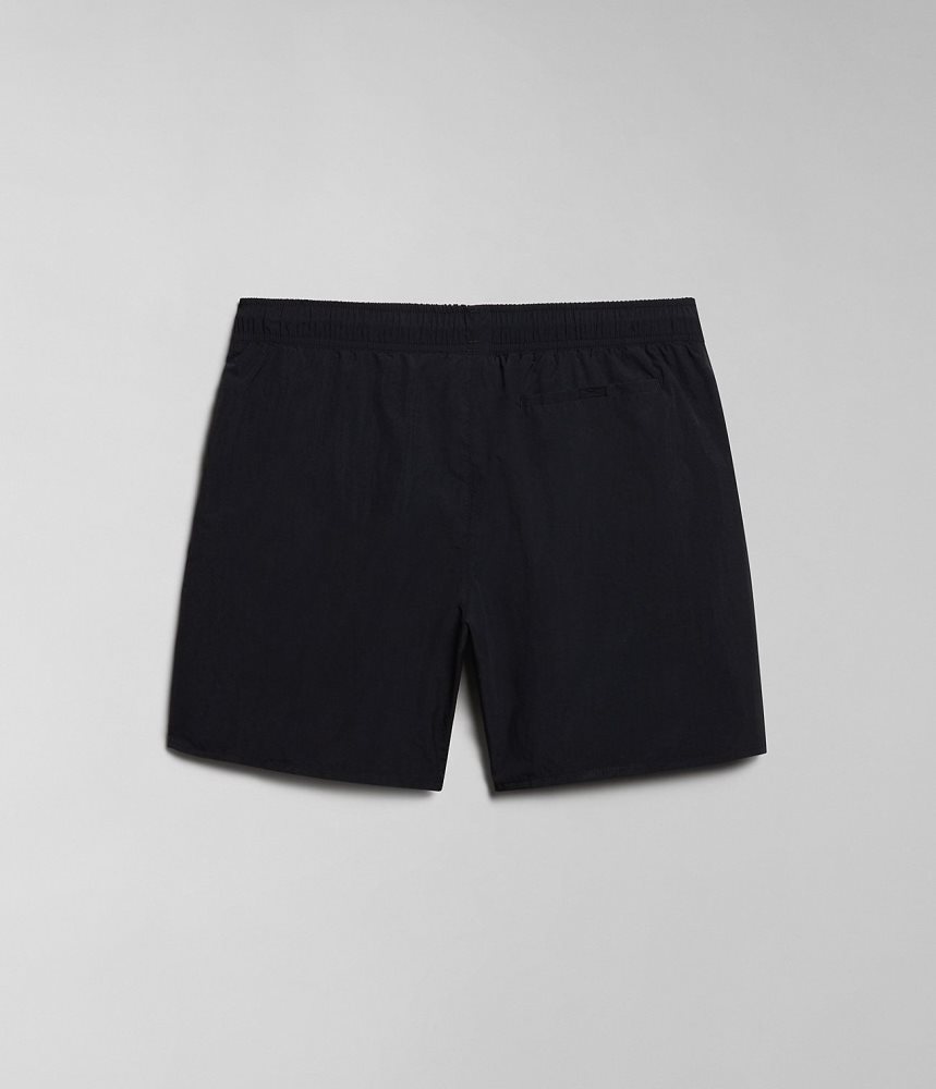 Napapijri Haldane Swimming Trunks Muške Kupaće Gaće Crne | IPWZ-90234