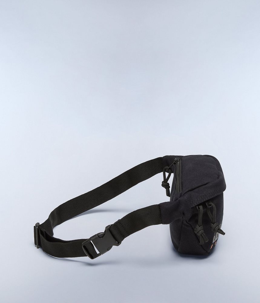 Napapijri Hering Waist Bag Dječje Torbe Crne | KBQG-37014