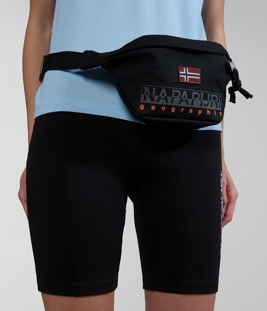 Napapijri Hering Waist Bag Dječje Torbe Crne | KBQG-37014