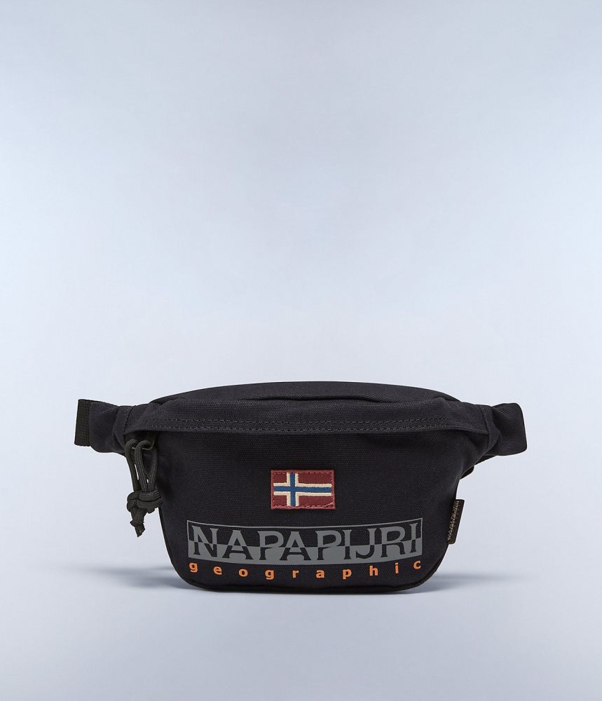 Napapijri Hering Waist Bag Dječje Torbe Crne | KBQG-37014