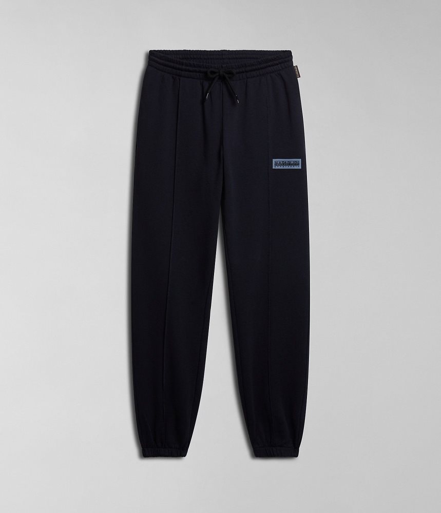 Napapijri Iaato Summer Joggers Ženske Jogger Hlače Crne | OEBM-43902