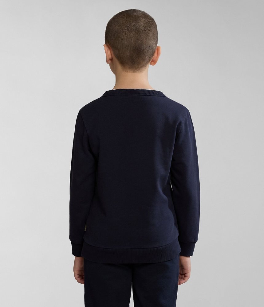 Napapijri Kitik Sweatshirt (4-16 YEARS) Dječje Dukserice Tamno Plave | BKMA-65970