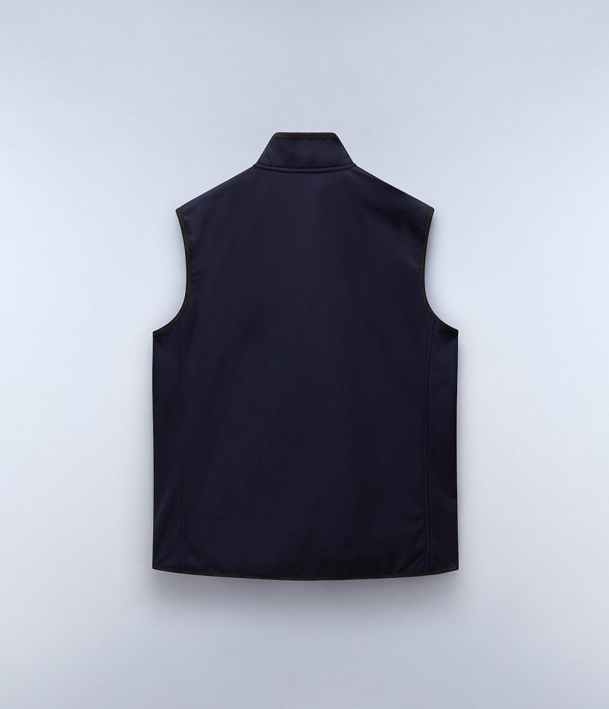 Napapijri Lorze Vest Muške Gilet Tamno Plave | LDQS-31062