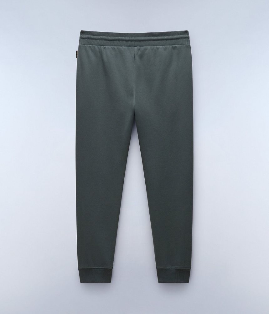 Napapijri Malis Fleece Trousers Muške Jogger Hlače Zelene | WTCM-62834