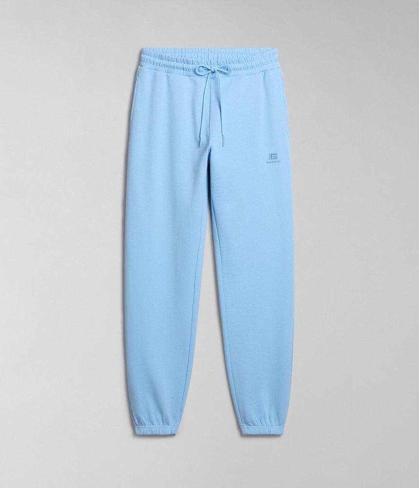 Napapijri Nina Summer Joggers Ženske Jogger Hlače Svijetlo Plave | GVRW-67349