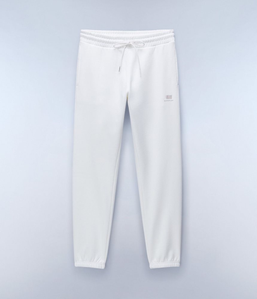 Napapijri Nina Winter Joggers Ženske Jogger Hlače Bijele | SAYH-29705