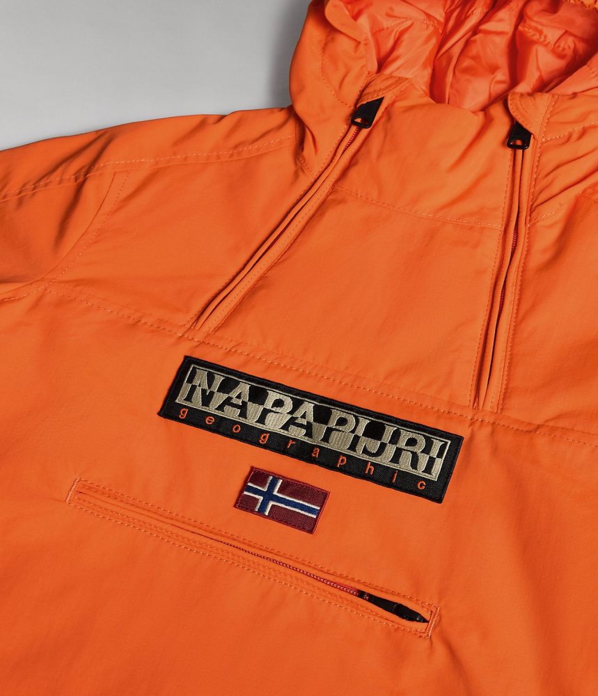 Napapijri Northfarer Winter Anorak Jacket (4-16 YEARS) Dječje Anoraks Narančaste Crvene | OTHN-45107