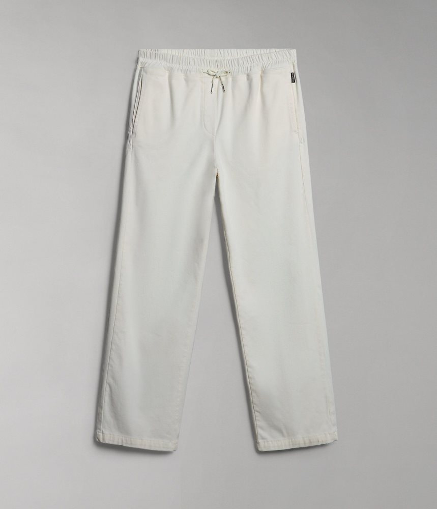 Napapijri Olette Trousers Ženske Jogger Hlače Bijele | XLHD-53746