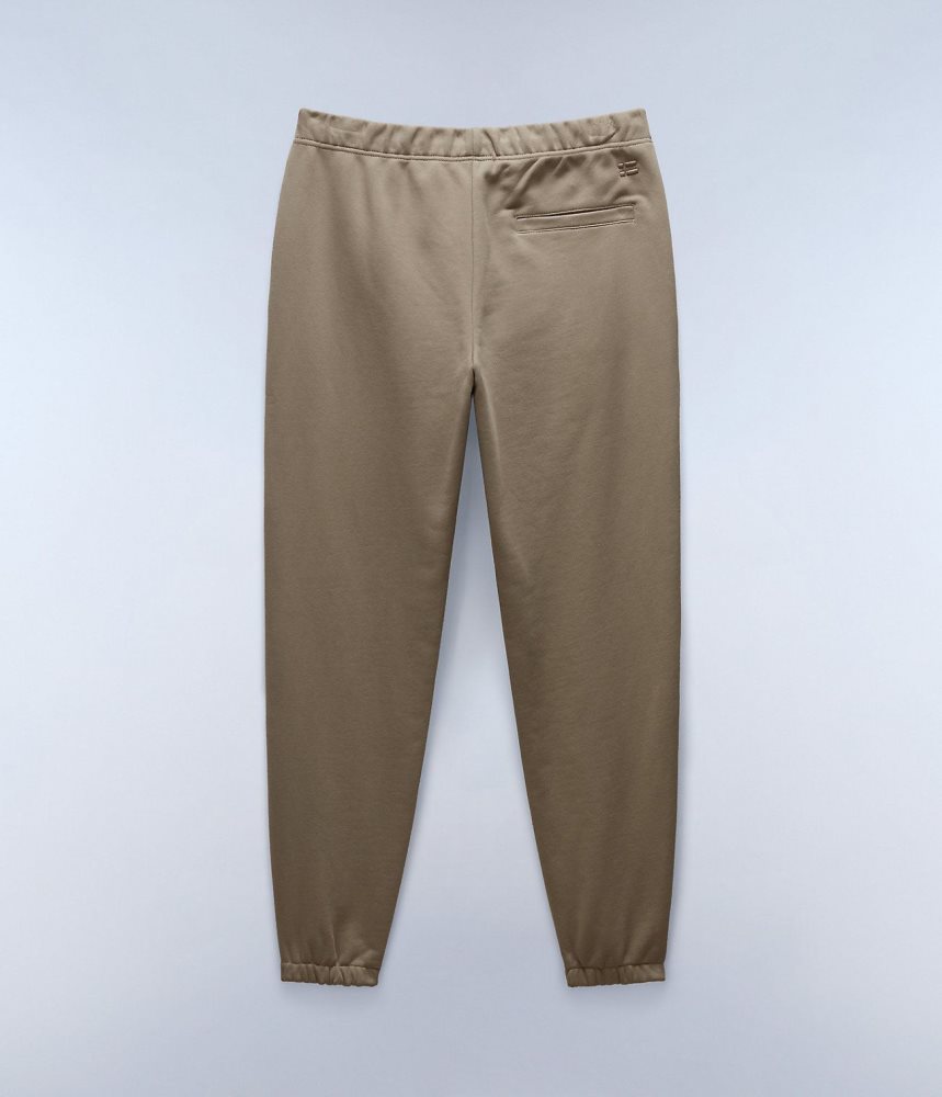 Napapijri Premium Joggers Muške Jogger Hlače Bež | FNCZ-02568