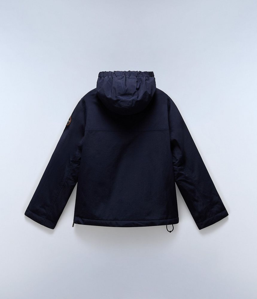 Napapijri Rainforest Winter Anorak Jacket (4-16 YEARS) Dječje Anoraks Tamno Plave | COUS-03521