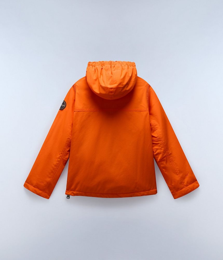 Napapijri Rainforest Winter Anorak Jacket (4-16 YEARS) Dječje Anoraks Narančaste Crvene | VGFD-95704