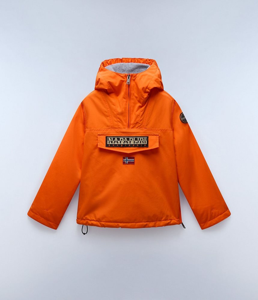 Napapijri Rainforest Winter Anorak Jacket (4-16 YEARS) Dječje Anoraks Narančaste Crvene | VGFD-95704