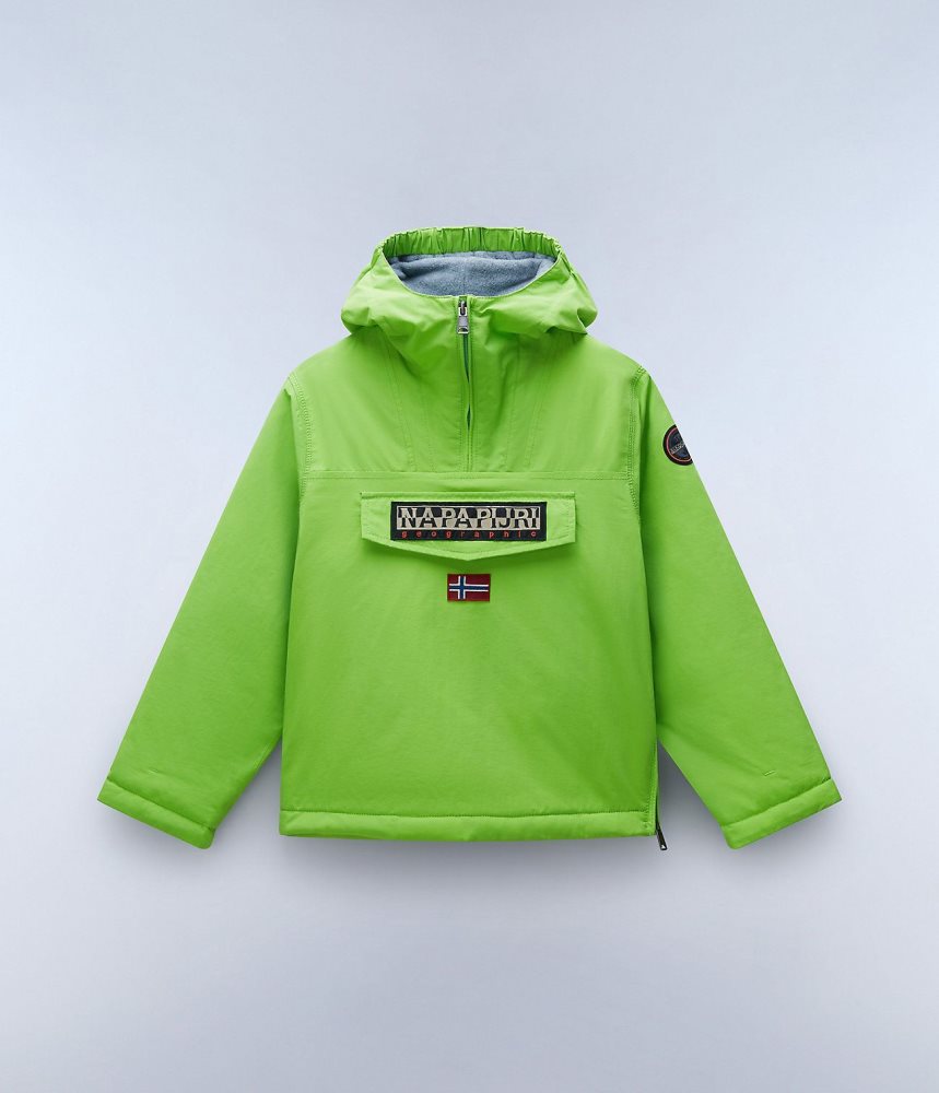 Napapijri Rainforest Winter Anorak Jacket (4-16 YEARS) Dječje Anoraks Zelene | LKVS-05487