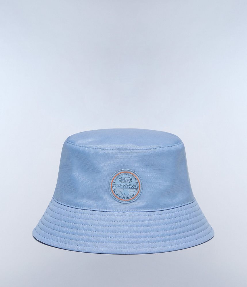 Napapijri Reuss Bucket Hat Muške Šeširi Plave Sive | TBQV-52483