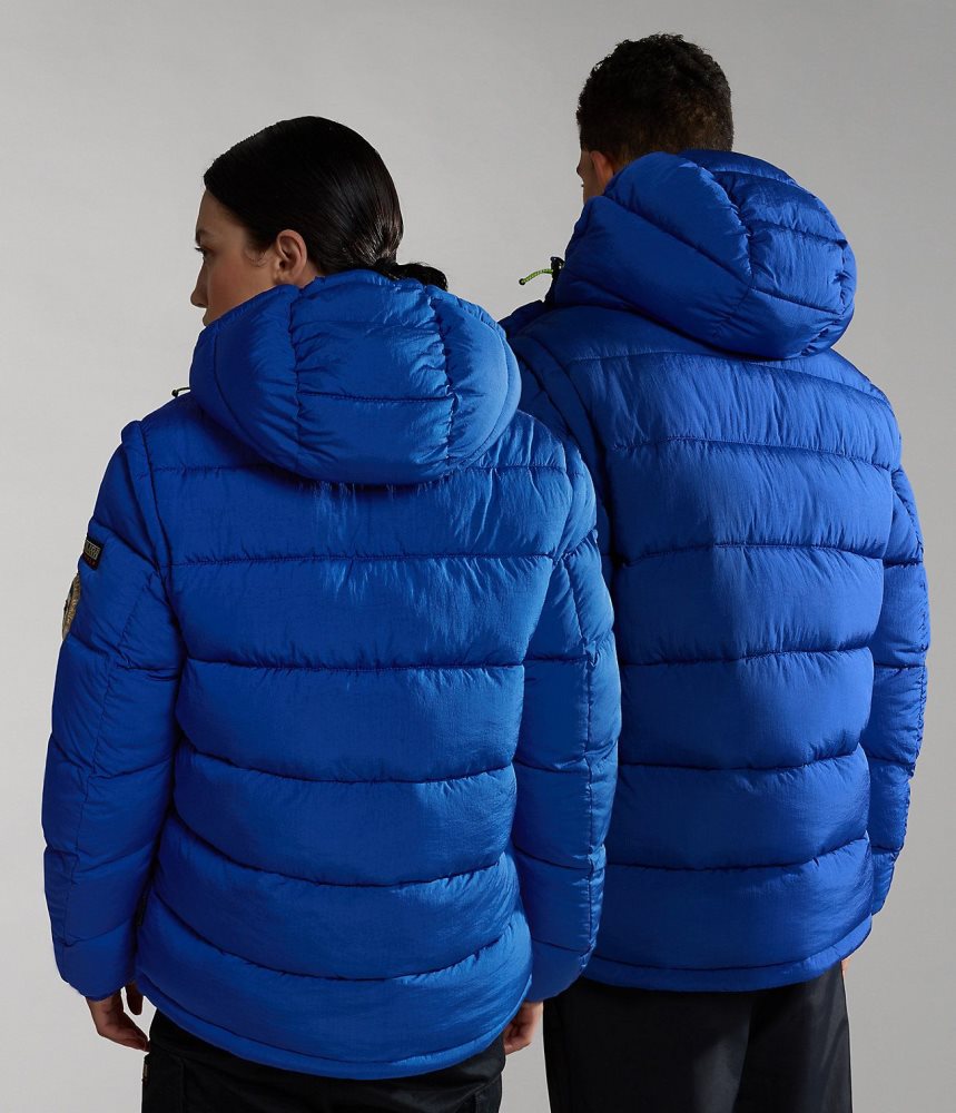 Napapijri Rick Puffer Jacket Ženske Puffer Jakna Plave | SQCX-28406