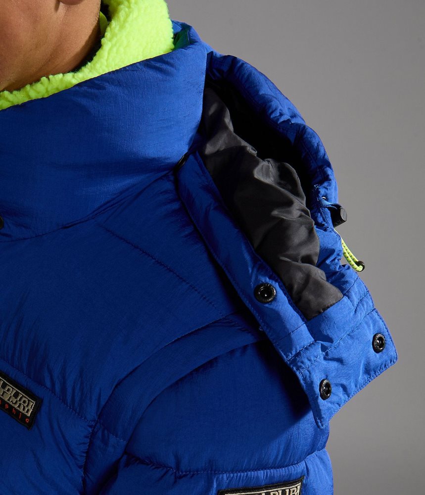 Napapijri Rick Puffer Jacket Ženske Puffer Jakna Plave | SQCX-28406