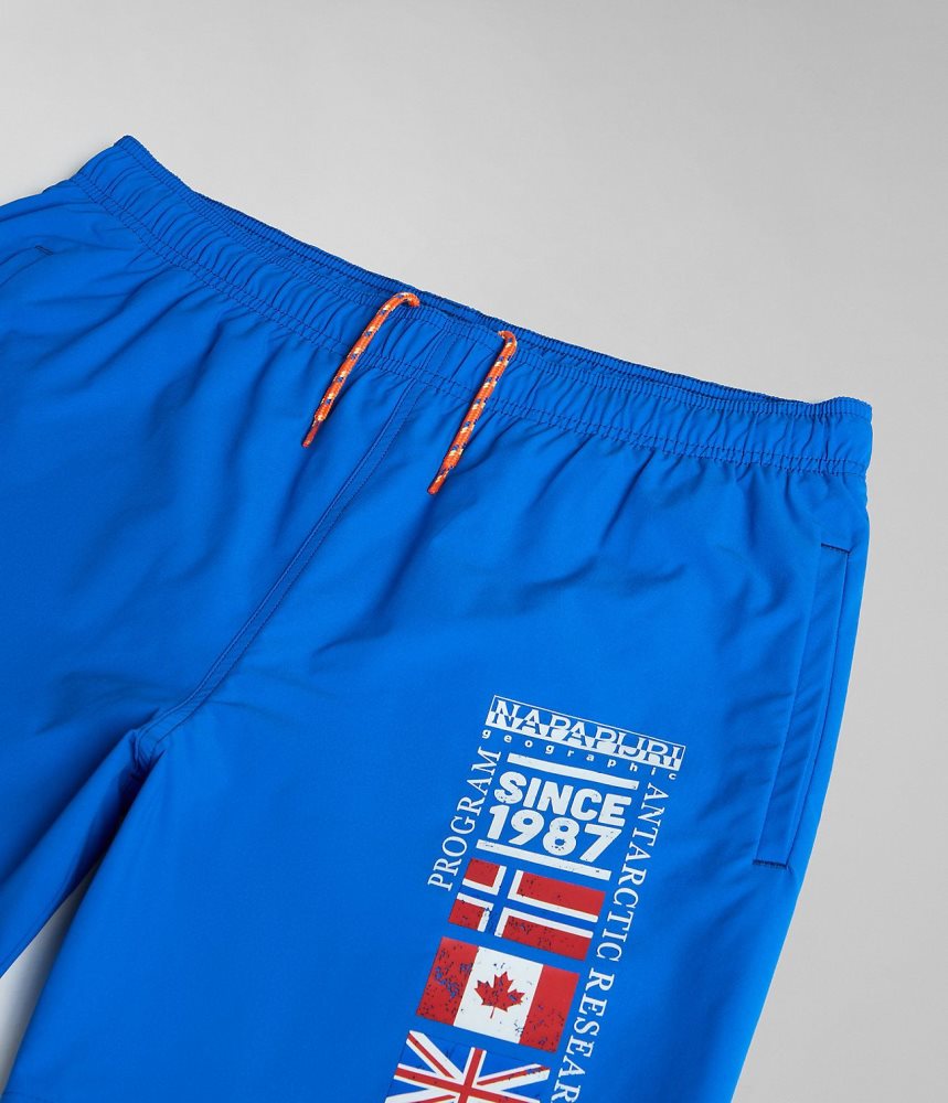 Napapijri Sahtu Swimming Trunks Muške Kupaće Gaće Plave | UWOR-32605