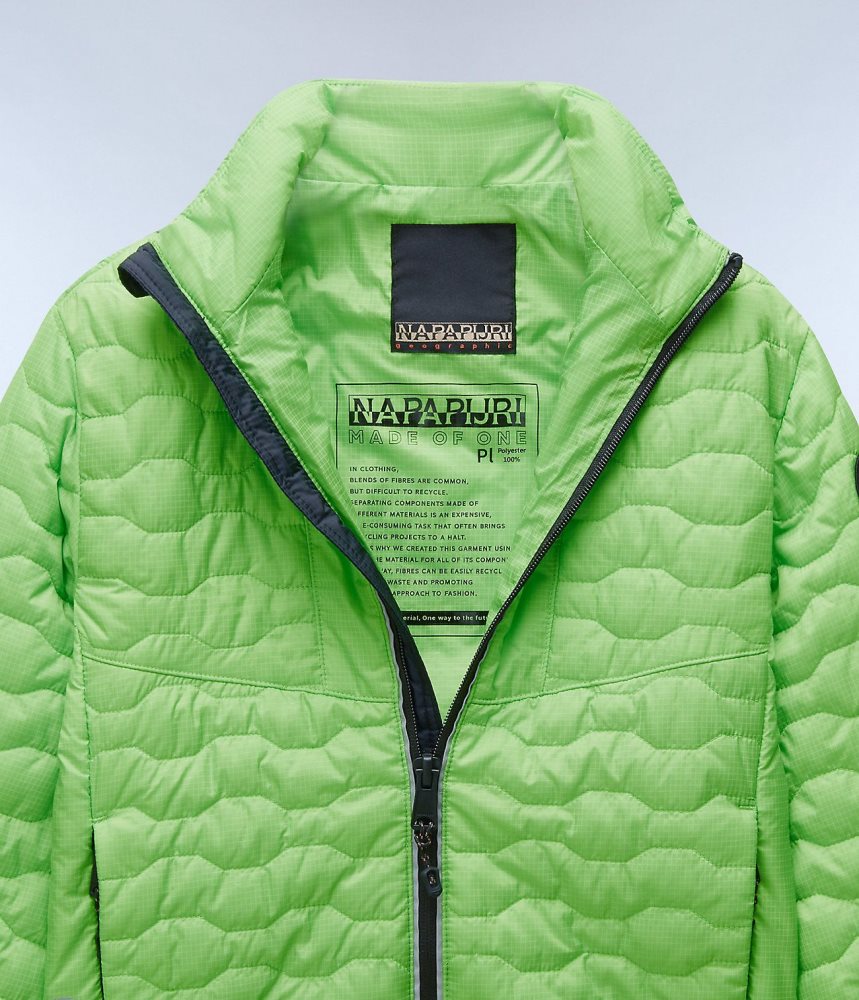 Napapijri Sarine Puffer Jacket (4-16 YEARS) Dječje Puffer Jakna Zelene | PIRO-01278