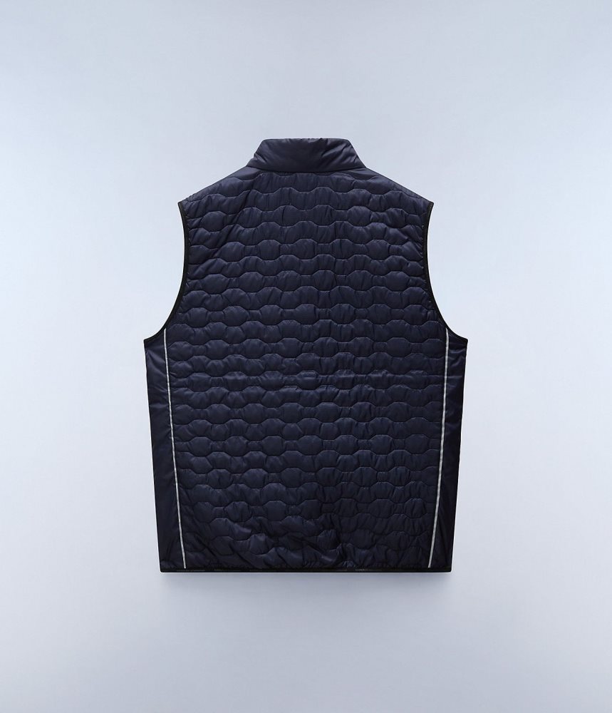 Napapijri Sarine Vest Muške Gilet Tamno Plave | XFBC-94286