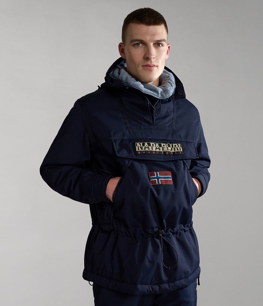 Napapijri Skidoo Anorak Jacket Muške Anoraks Tamno Plave | RALF-09183