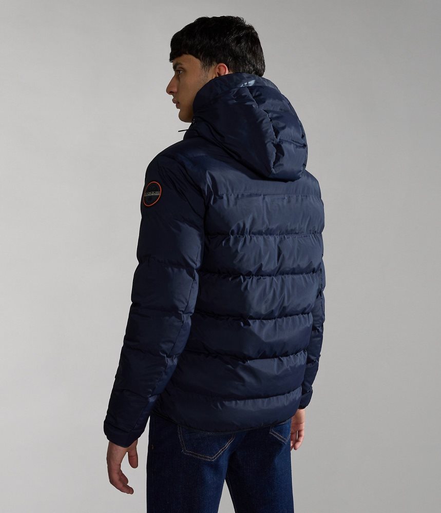 Napapijri Thermo Puffer Jacket Muške Puffer Jakna Tamno Plave | IWJC-20758