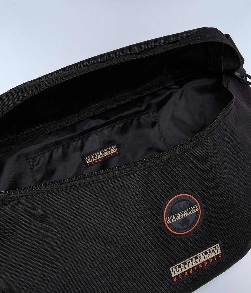 Napapijri Voyage Waist Bag Dječje Torbe Crne | GNPX-25831