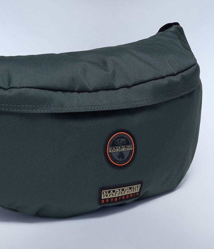 Napapijri Voyage Waist Bag Dječje Torbe Zelene | UZDJ-05869