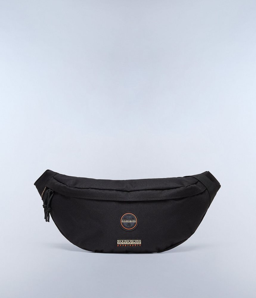 Napapijri Voyage Waist Bag Muške Torbe Crne | FRVO-32974