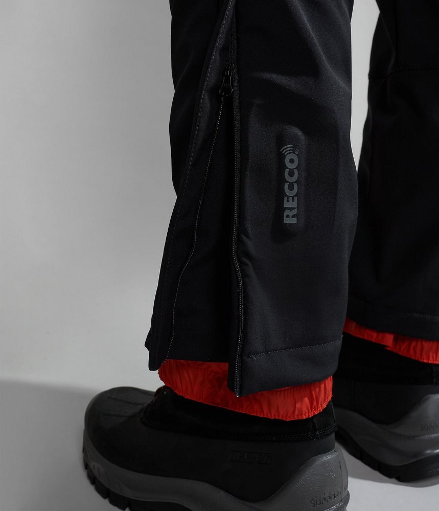 Napapijri Zeroth Ski Pants Muške Skijaške Hlače Crne | WRIQ-08376